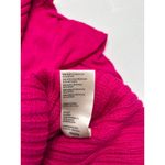 Anthropologie  Ribbed Sweater Bodycon Sweater Dress Pink, Mini/Mock Turtleneck S Photo 7