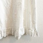 Lulu's Mallorca White Floral Embroidered Lace Sweetheart Neckline Dress XL Photo 10