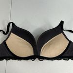 Victoria's Secret  34C Biofit Push up Bra Black Lace Sparkly Embellished Bling Photo 9