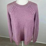 Gap  Textured Knit Sweater in Orchid Haze Size M NWT Photo 1
