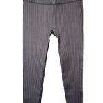 Fabletics Leggings Womens Size M Purple Gray Mid Rise Full Compression Athleisur Photo 0