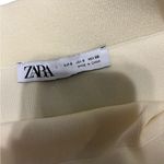 ZARA  beige midi skirt size small Photo 4