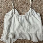 Princess Polly TREVALLY RUFFLE TOP IVORY Photo 1