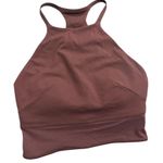 Lululemon Nulu High-Neck Mesh-Hem Tank in goodnight plum * XXS * NWT Photo 0
