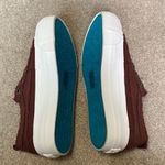 blowfish Malibu Sadie Fire Brick Smoked Canvas Platform Sneakers Size 6 Photo 2