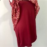 EXPRESS NWOT Womens  Semi Sheer Floral Zip Back Shift Dress - Sz S Photo 3