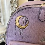 Coach x Chelsea Champlain Leather Mini Charlie Backpack, Lilac Purple, F77899 Photo 1
