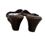 Naturalizer Women’s Brown Wedge Heel Slip On Dressy Sandal. Vacation Casual Sz 8 Photo 4