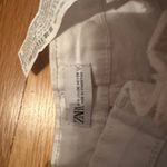 ZARA White cropped flare  jeans Photo 1