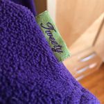 Looney Tunes Vintage  Jacket Adult Large Fleece 1/4 Zip Tweety Bird Purple 2001 Photo 2