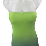 Princess Polly  Green Blue Ombre Mesh Strapless Maxi Bodycon Tube Gown Dress Sz 6 Photo 2