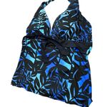 Tankini Swim‎ Top Blue Size M Photo 2