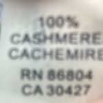 Magaschoni Floral Long Sleeve Sweater  100% cashmere Photo 3