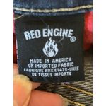 Y2K Red Engine Garnet Jeans Women’s Size 29x32 Bootcut Made in USA Vintage Denim Blue Photo 5