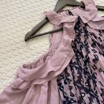 Self Portrait $615 NWT Self-Portrait Printed Frill Balloon Sleeve Pleated Maxi Dress Photo 6