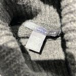 Carroll Reed Turtleneck Sweater 100% Wool Fair Isle Fisherman Core Gray Size L Photo 6