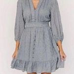 Baltic Born Harmony Embossed Dress eyelet embroidered ruffled Fit & flare S Photo 0