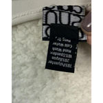 Clara Sun Woo Shirt Womens XL White Cold Shoulder Short Sleeve Stretch Top USA Photo 3