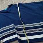 Anthropologie Mih jeans Simmi made in Portugal chunky knit striped oversized poncho. M/L Photo 6