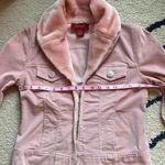 Corduroy and Faux Rabbit fur jacket Pink Size undefined Photo 2