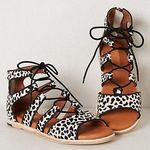 Anthropologie Lace Up Sandals Photo 0