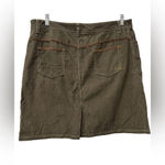 Boden Brown Corduroy Skirt Size 18 L Tall Knee Length A Line Photo 1