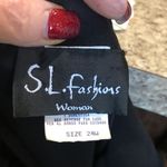 SL Kritian Black Short Sleeve Dress Size 24W Photo 2