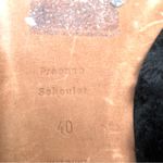 Proenza Schouler  Rondo Shearling Slippers Black Soft Leather Size Small 40 10 Photo 8