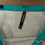 Torrid  Pink Flamingo High Rise Ruched Bikini Bottoms Photo 2