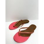 Tkees  Sandals Womens Size 5US Leather Countours Pink Brown Slip On Photo 1