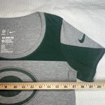 Nike  Tee NFL Green Bay Packers Womens M‎ Gray Green Short Sleeve Logo Football Photo 6