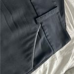 Alice + Olivia Black Wide Leg Trousers 10 READ FLAW Photo 4