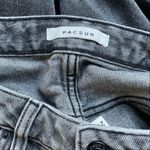PacSun  Jeans Highrise 90s Boyfriend Straight Distressed Gray Rip Women’s Size 26 Photo 7