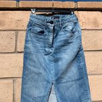 ✨medium wash denim skirt Blue Size XS Photo 3