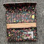 Sakroots  Floral Peace Trifold Wallet, Organizer Size: 7.5"W x 5.5"W x 1.5"Deep Photo 1
