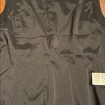 J.Crew women’s Scoopneck vest in drapey crepe black Size 00 NWT Photo 6