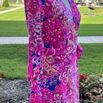 Lilly Pulitzer  Karlie Hot pink Long Sleeve  Romper Photo 3