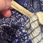 Japna Japan Blue Mandala Sleeveless Maxi Dress M Hand Made India Photo 9