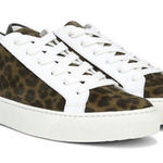 Veronica Beard Suede Leopard Bibi Sneakers Size 10 Photo 0