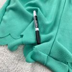 Body Central Vintage Scallop Shorts Womens Size M Green High Waist Beach Casual Photo 6