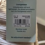 Tommy John Zen ribbed loungewear set. Long sleeve crew top with bottoms small Photo 7