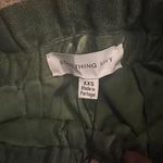 Something Navy NWT  xxs green pants Photo 4