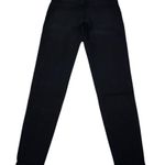 Betabrand Skinny Leg 4-Pocket Yoga Denim Jeans Pull On Black Pants Size Small Photo 1