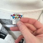 Vintage RARE TWEETY BIRD 💛 Looney Tunes Black and White Striped Shirt X Photo 2