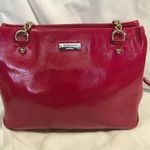 Kate Spade  Dark Pink Leather Shoulder Bag with Chain Strap Photo 0