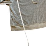 I. Crew Women’s Velour Pullover Hoodie. Gray. Size Large Gray Photo 5