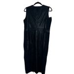 Spanx NWT : Leather-Like Combo Fitted Dress - 20393R Medium Photo 9