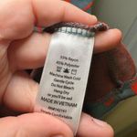 LuLaRoe  Teal/Orange Print Scoop Neck Short Sleeve Carly Dress size XS Photo 6