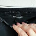 American Eagle AEO Black 360 Next Level Stretch Super High Rise Jeggings‎ Photo 4