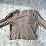 Wild Fable  long sleeve waffle v neck shirt Photo 3